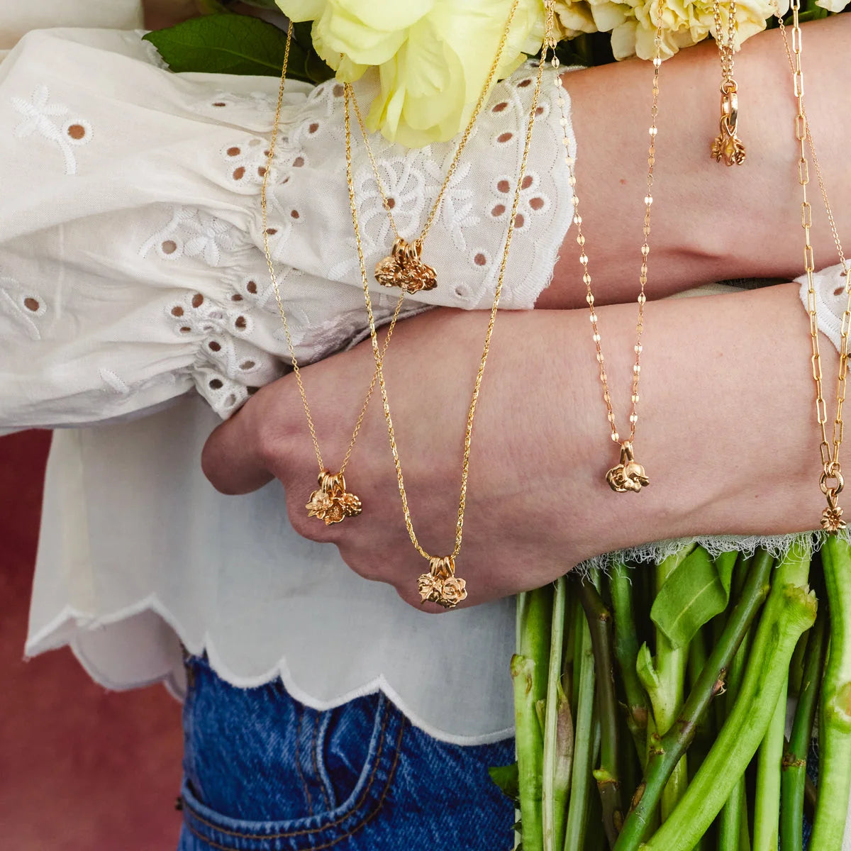 October Birth Flower Charm