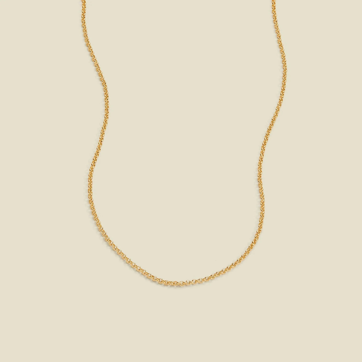 Rolo Chain Necklace