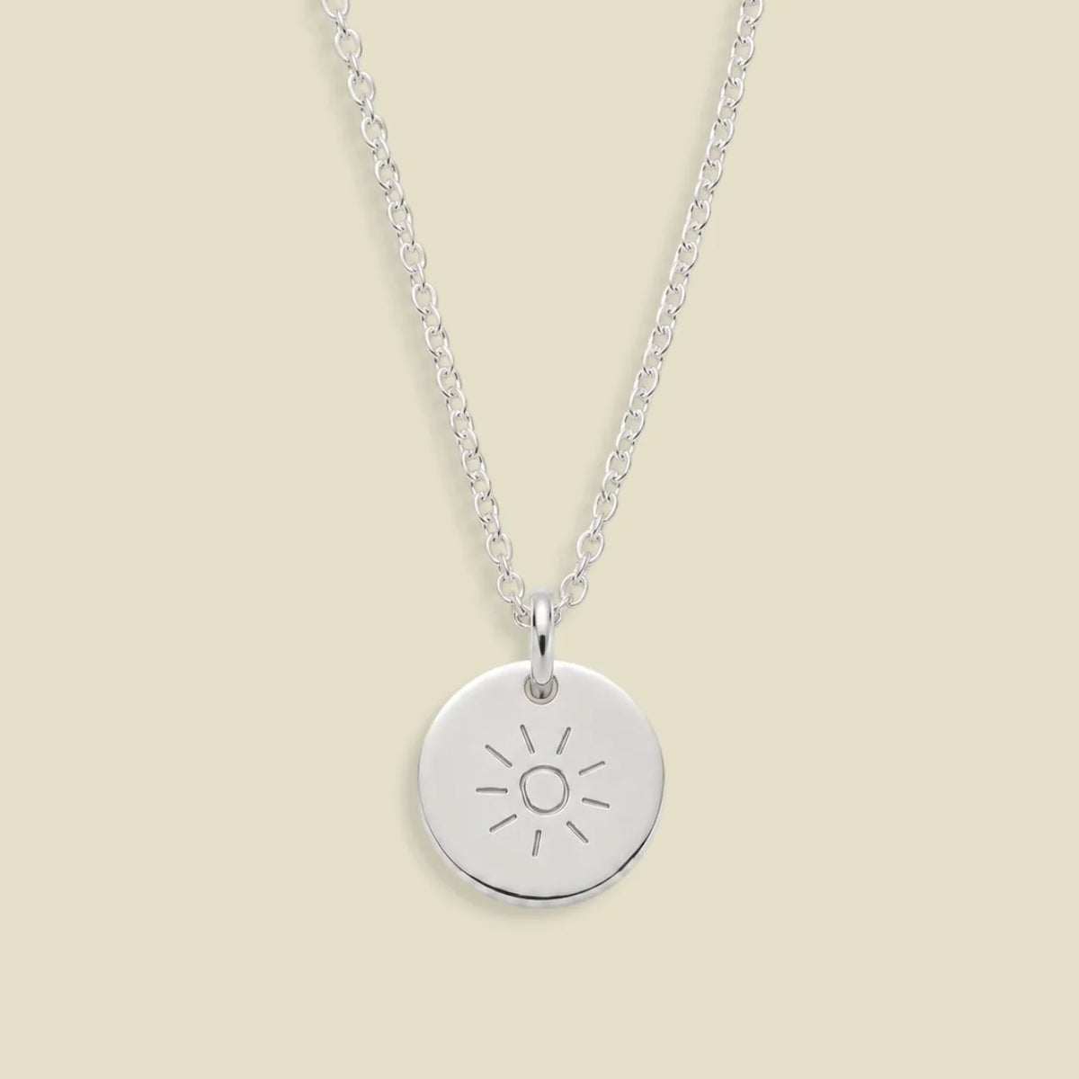 Sunny Disc Necklace