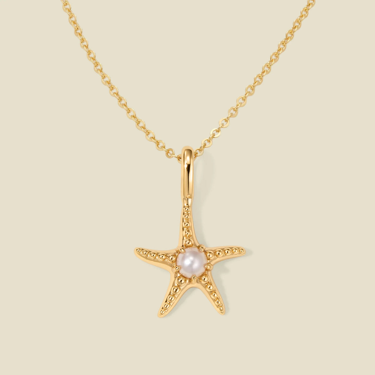 Starfish Charm Necklace | Final Sale