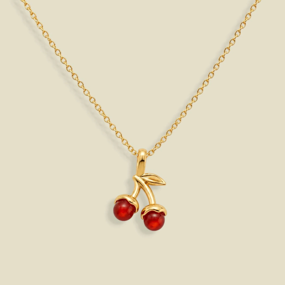 Cherry Charm Necklace