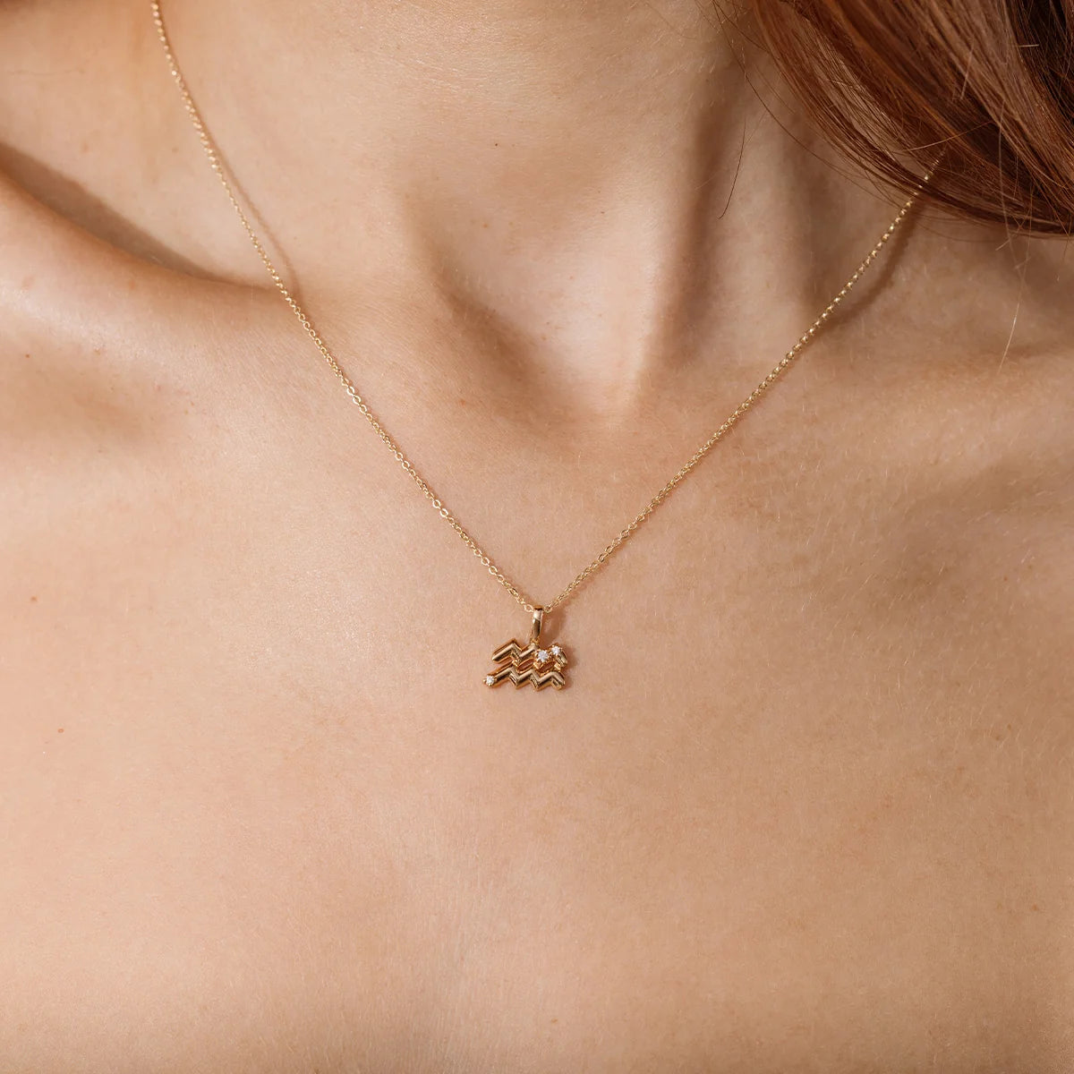 Aquarius Zodiac Charm | Final Sale
