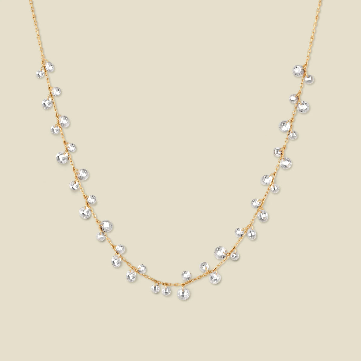 Dew Drop Floating Necklace | Final Sale