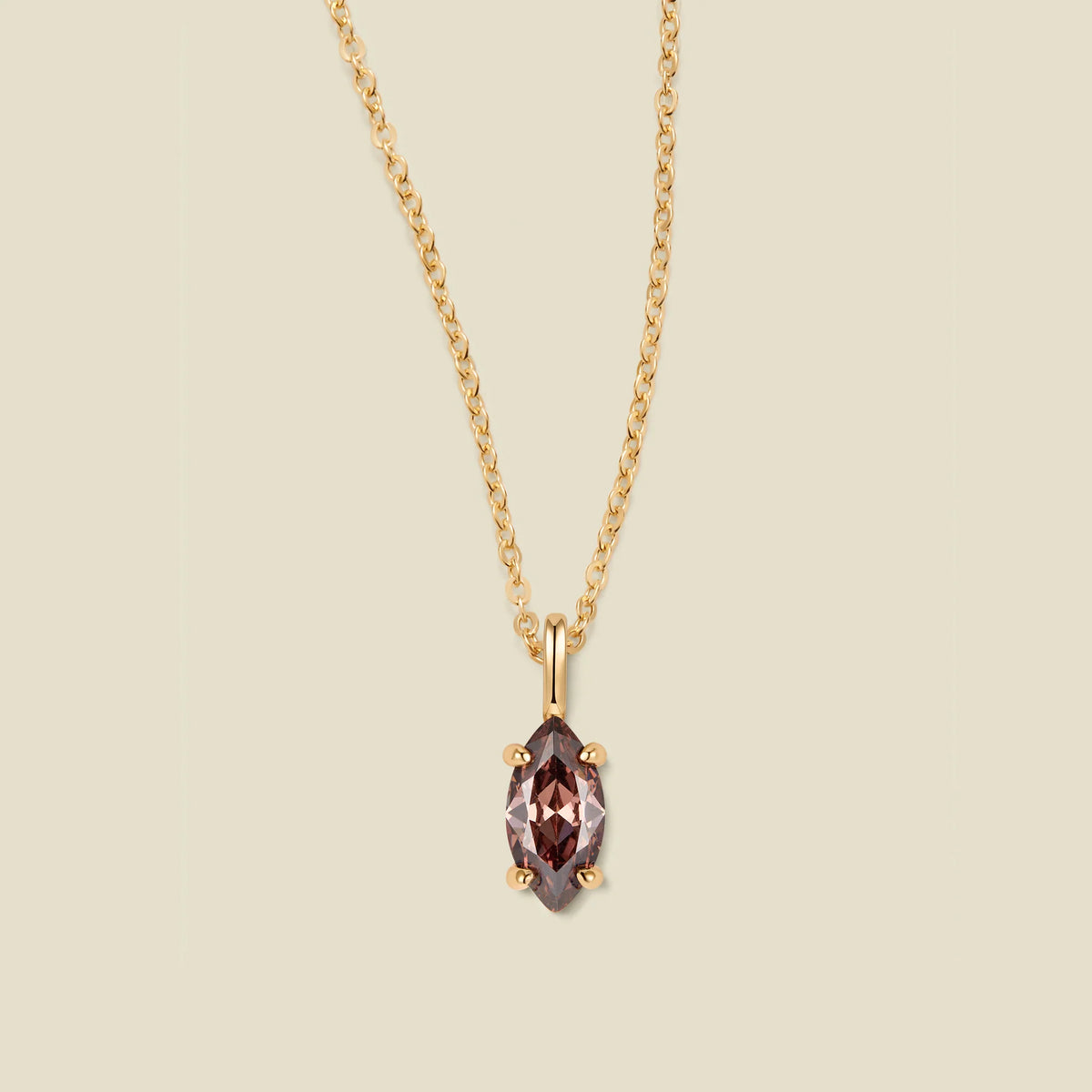 Marquise Charm Necklace