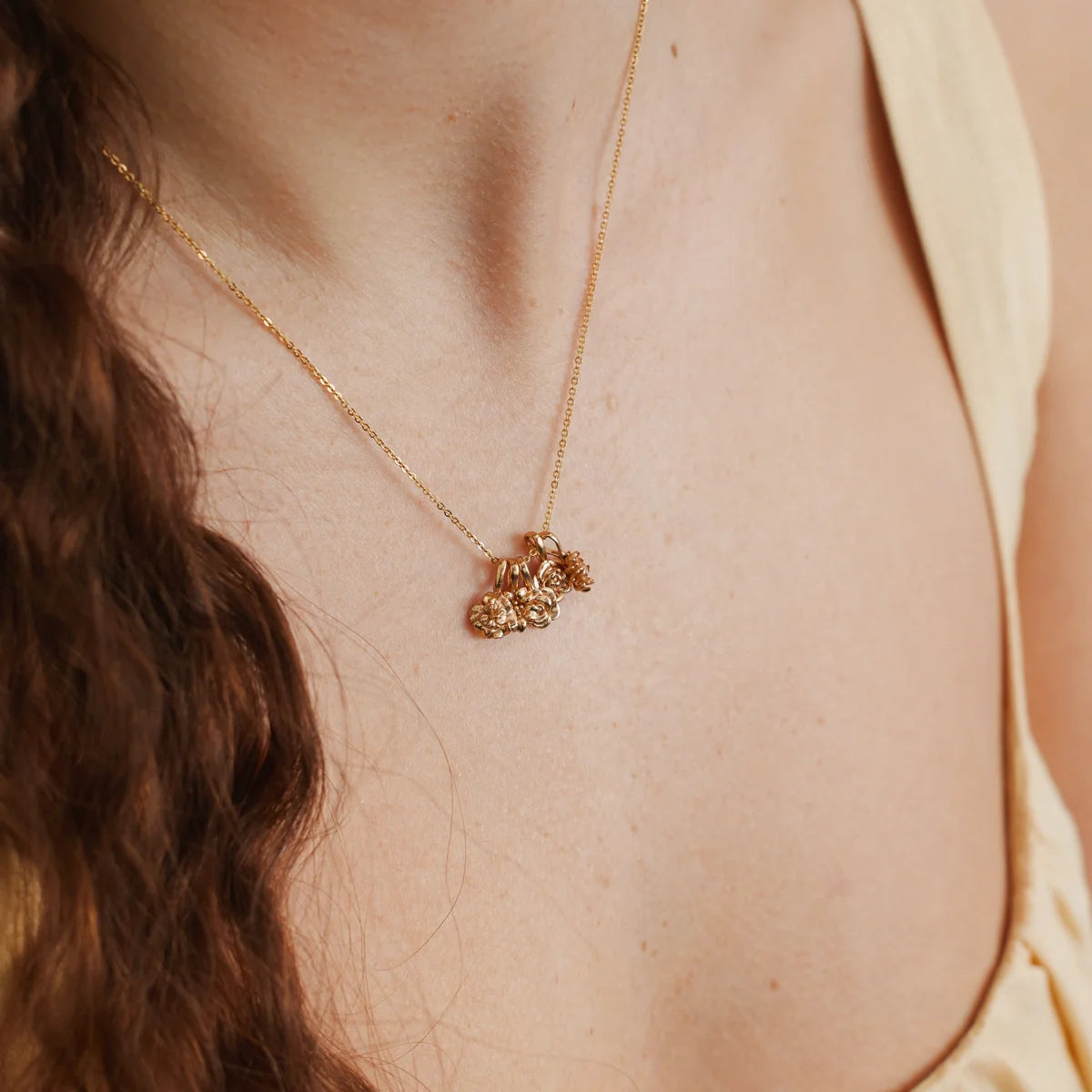 January Birth Flower Charm