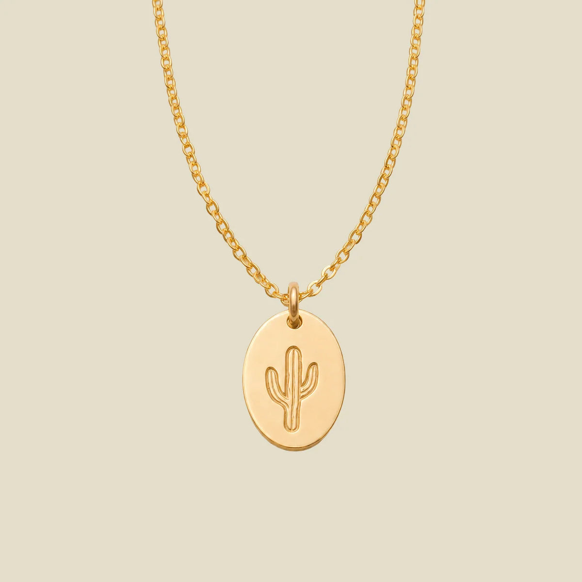 Mini Oval Necklace