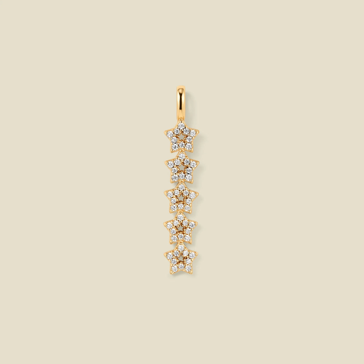Vertical Star Charm