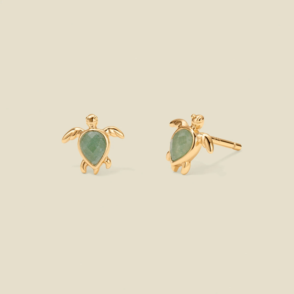 Turtle Stud Earrings | Final Sale