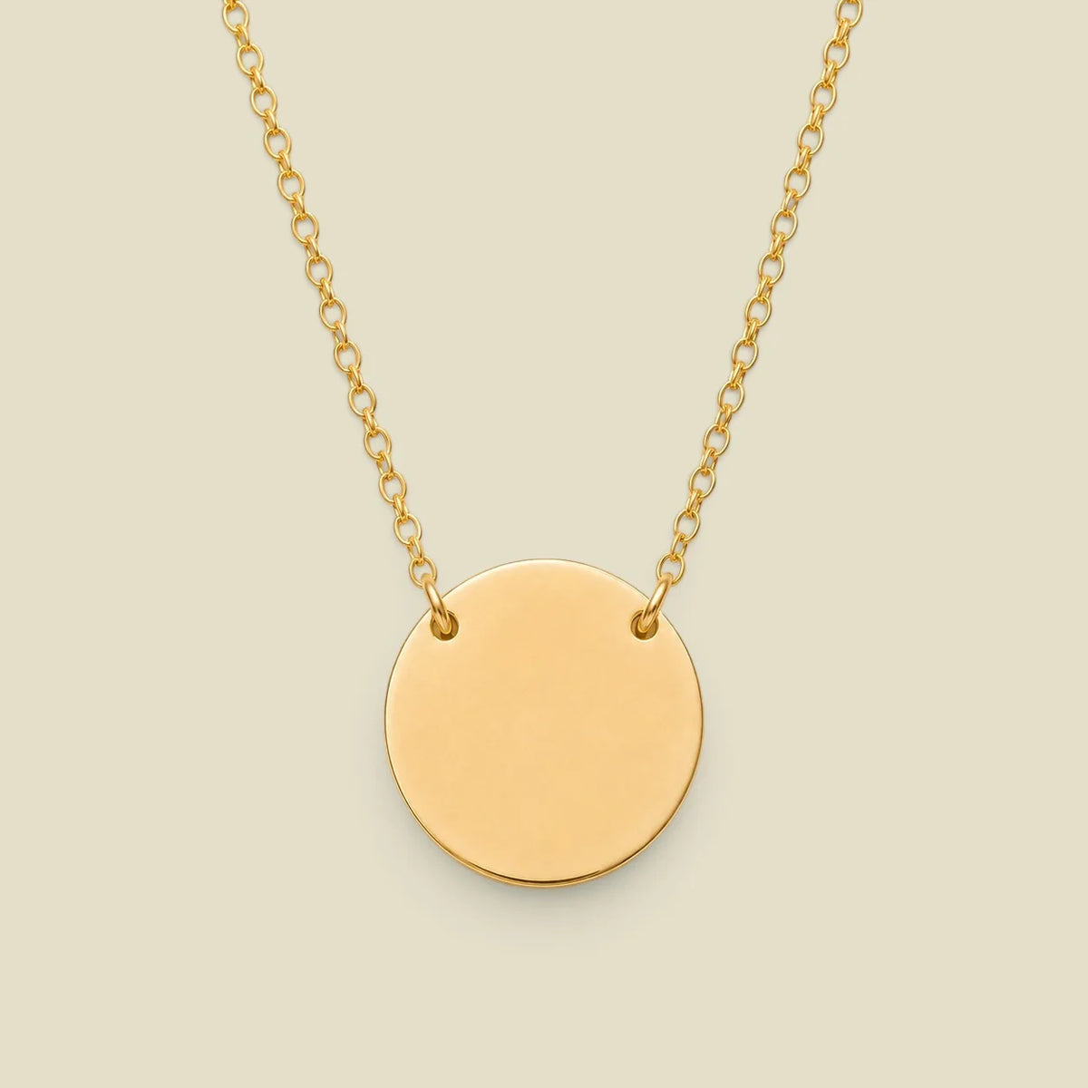 Mini Zola Disc Necklace