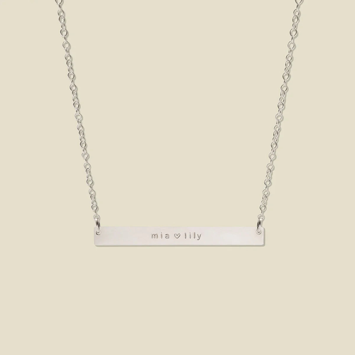 Everly Bar Necklace