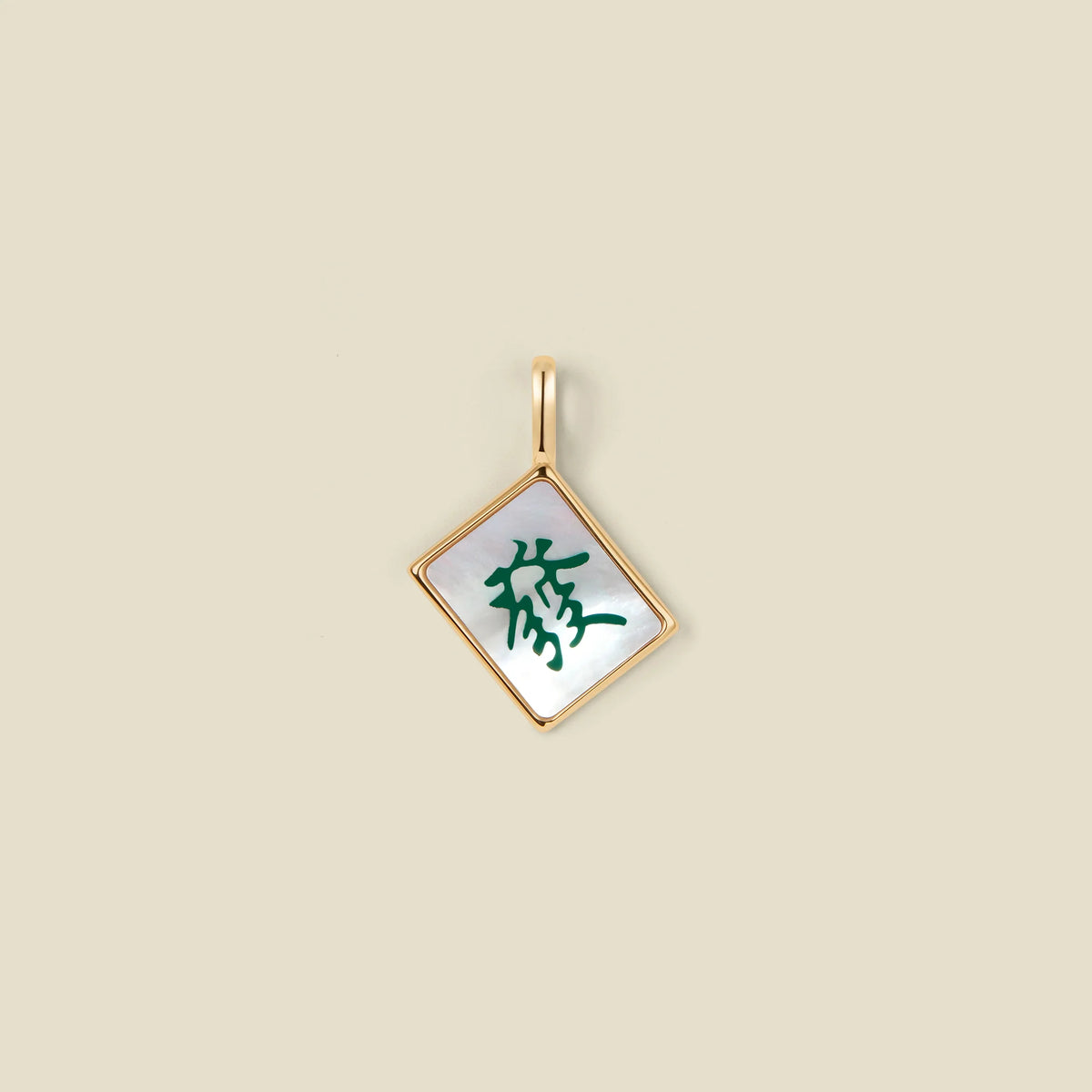 Mahjong Tile Charm