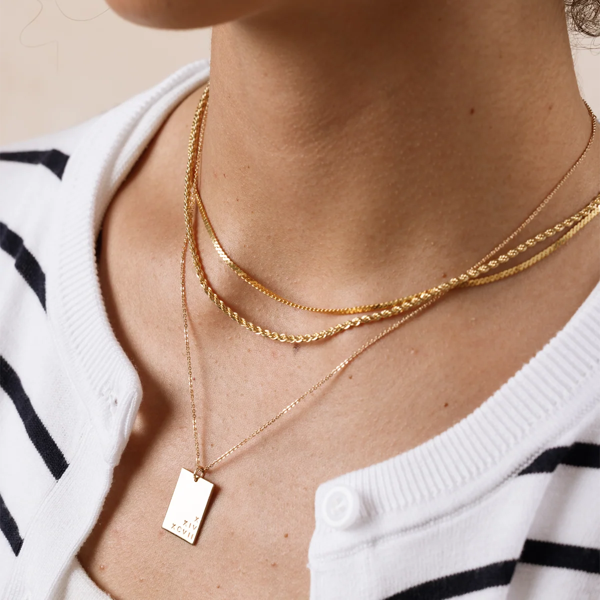 Serpentine Chain Necklace