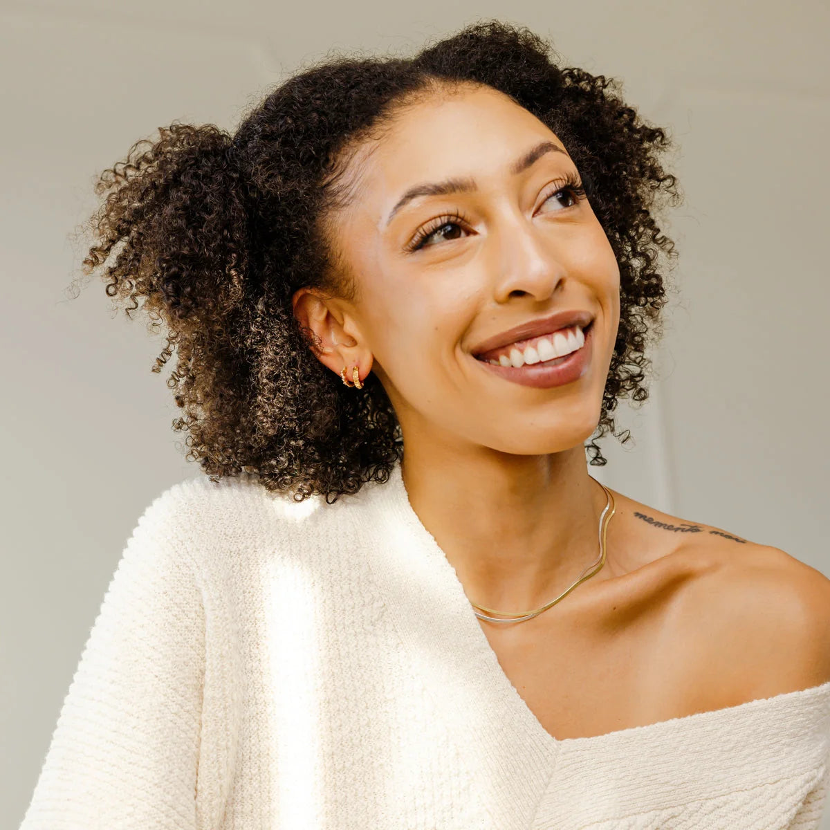 Sagittarius Huggie Hoop Earrings | Final Sale
