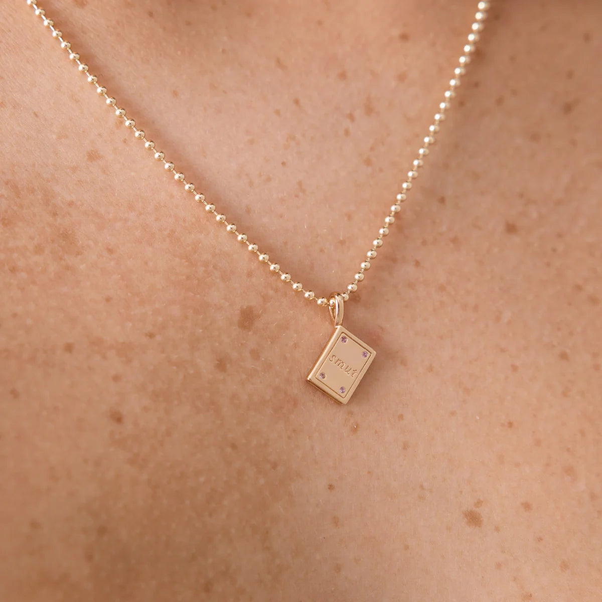 Naughty Book Necklace