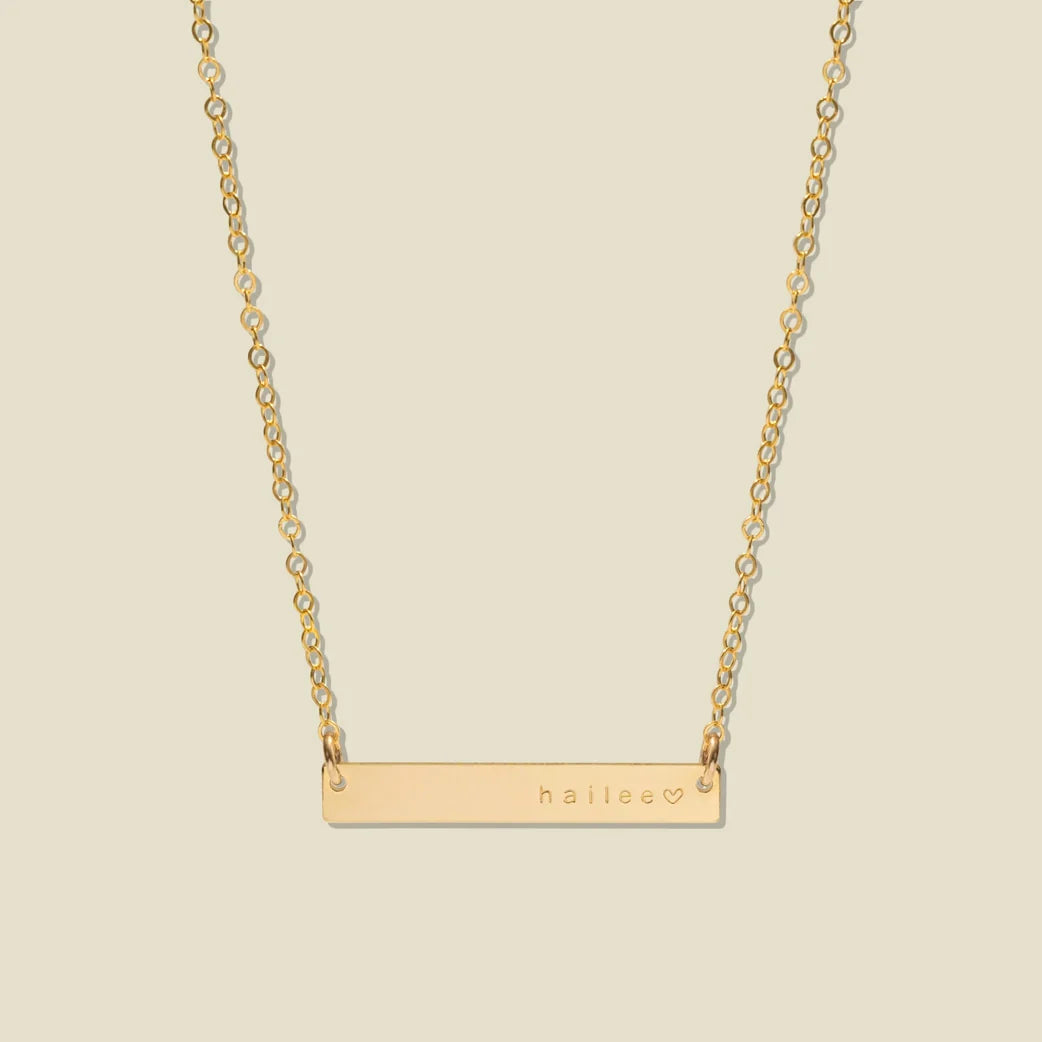 Horizontal Bar Necklace