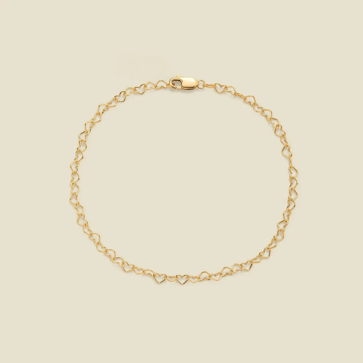 Heart Chain Bracelet